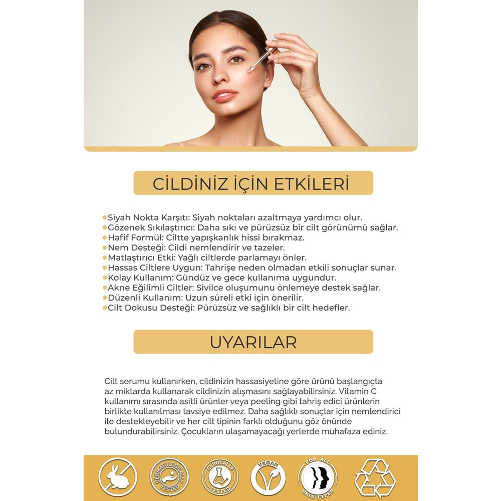 Leke Karşıtı Aydınlatıcı Canlandırıcı Serum BrightFix Series A200