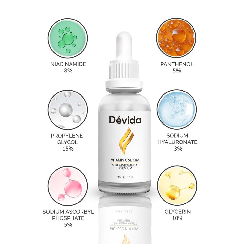 C Vitamin Cilt Aydınlatıcı Ton Eşitleyici Premium Serum Citréa Series A240