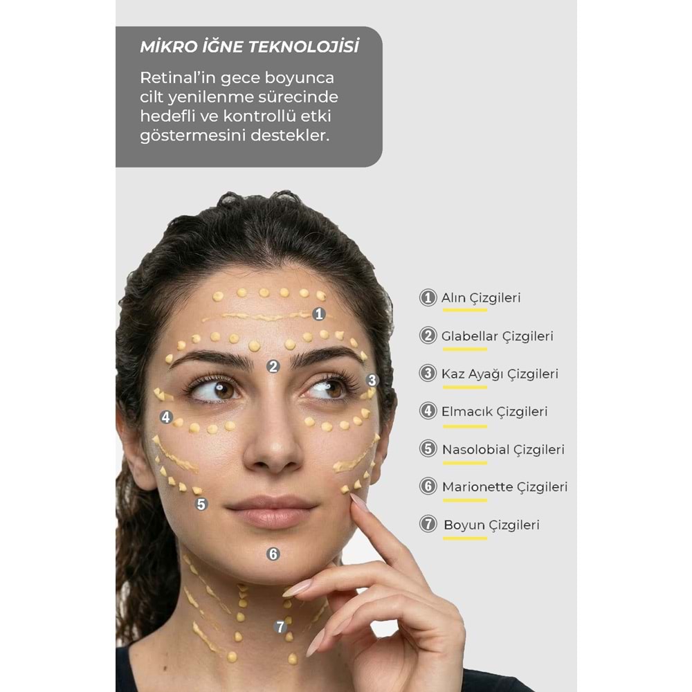 Retinal Shot Krem Göz Çevresi Alın Çizgisi Kırışıklık Karşıtı Pro Series C110