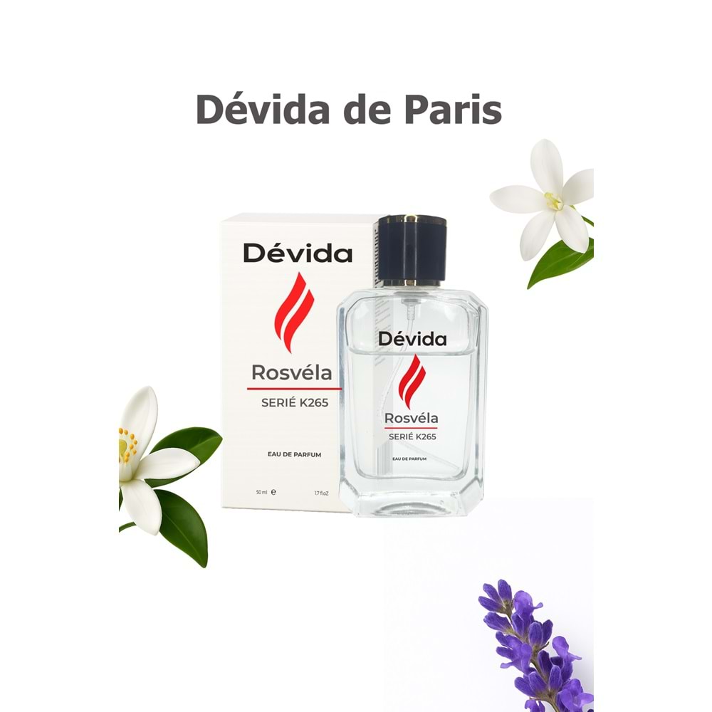 Tüm Gün Kalıcı Kadın Parfüm Çiçeksi Günlük Edp Rosvela Serisi K265