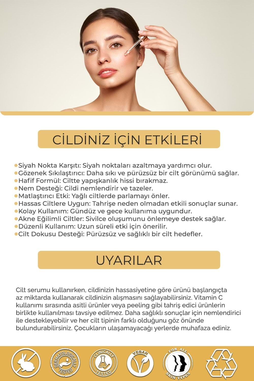 Dévida Yoğun Leke Karşıtı Aydınlatıcı Canlandırıcı Anti-Tache Premium Sérum