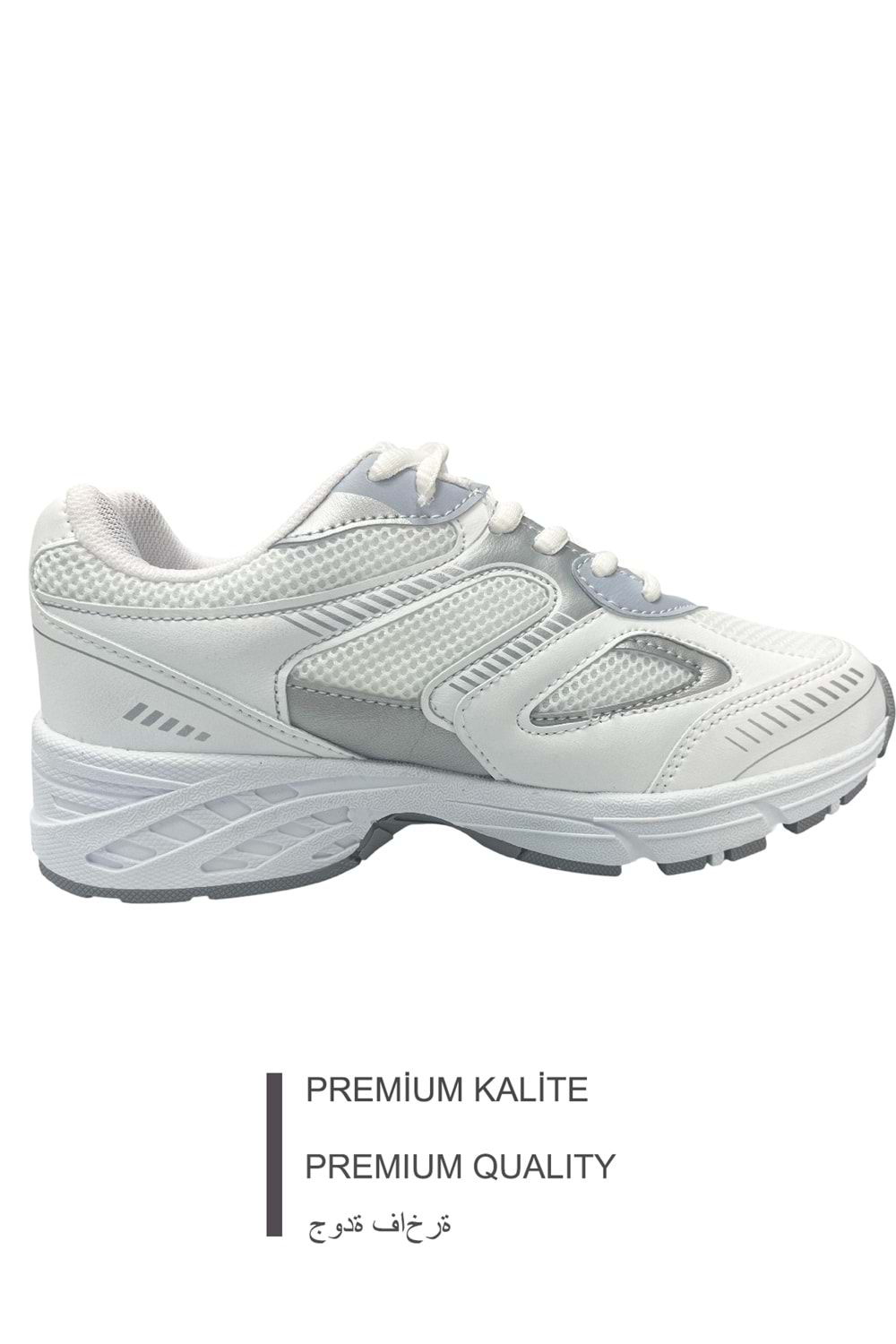 Kadın Beyaz Spor Ayakkabı Günlük Rahat Air Taban Sneaker N110