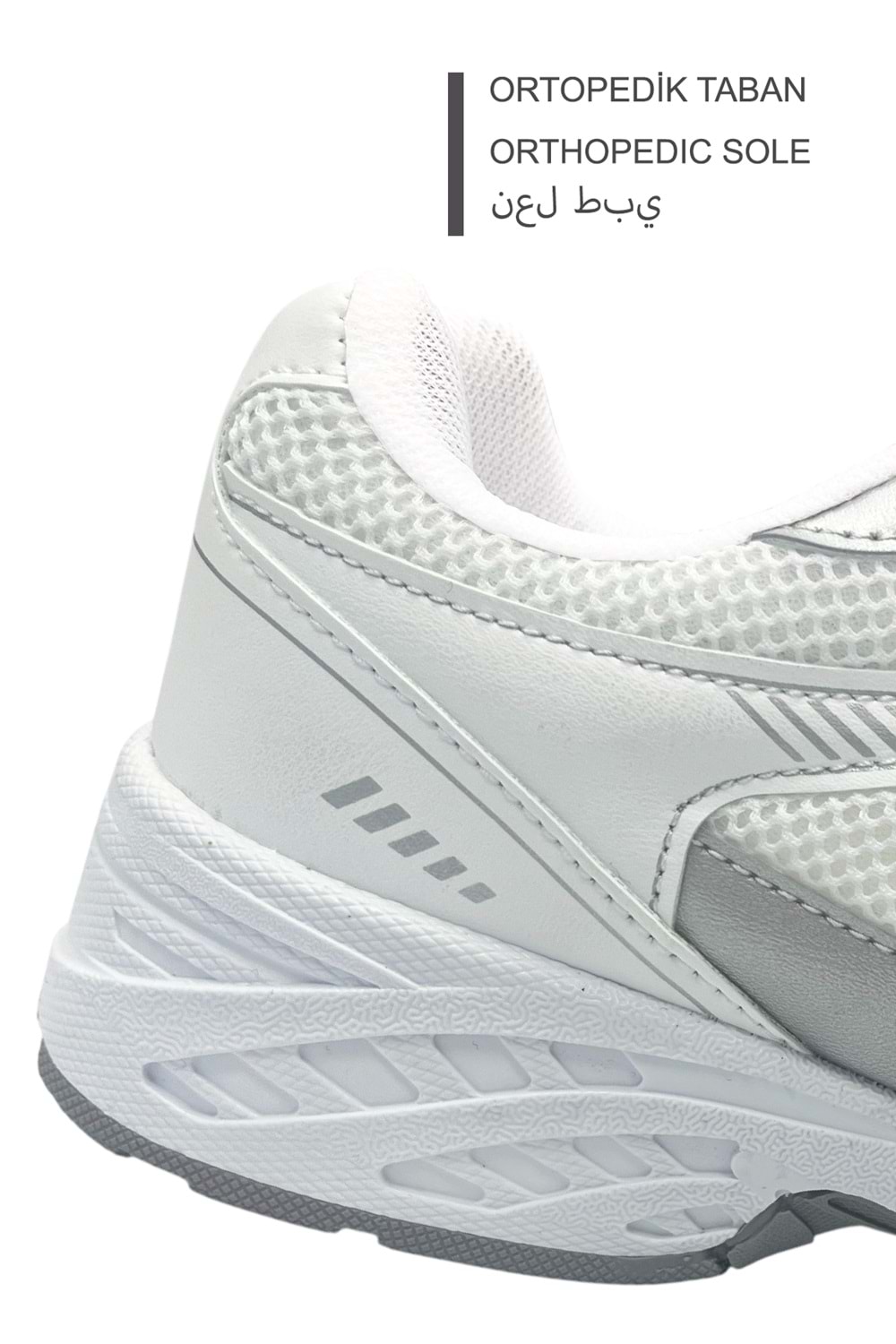 Kadın Beyaz Spor Ayakkabı Günlük Rahat Air Taban Sneaker N110